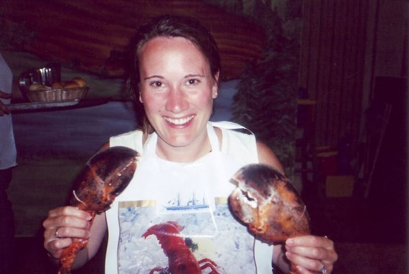 New Glasgow Lobster Suppers
You only get one but one is enough.  We made the mistake of ordering a 4 pound lobster.  That's a seriously big lobster.  If I met it in the ocean, I'm sure it would take my wallet.
