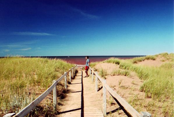 Skinners Pond
Stomping Tom's home town.  Really nice beach.
